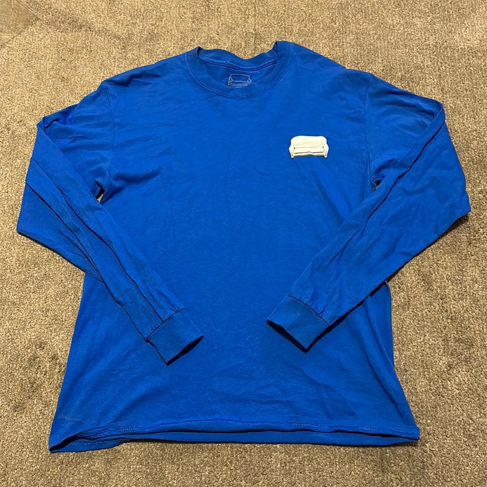 Brockhampton Iridescence Couch Blue Long Sleeve Mens